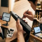 AE-10を演奏、修理、売りに出してる場面の画像
